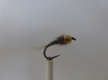 Size 18 Tungsten Quill Grayling Natural Barbless